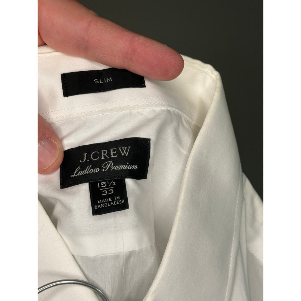 New With Tags Men's J. Crew Ludlow Premium Slim Button Down Shirt 15.5, 33 - Picture 2 of 4